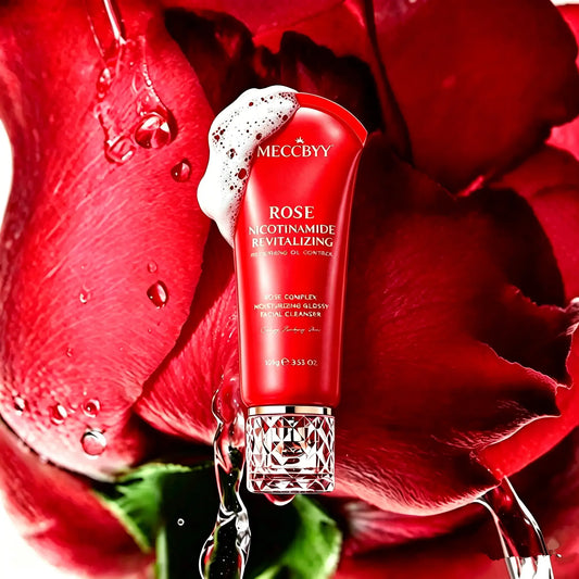 MECCBYY Rose Face Wash – Pore Cleanser&Deep Hydration