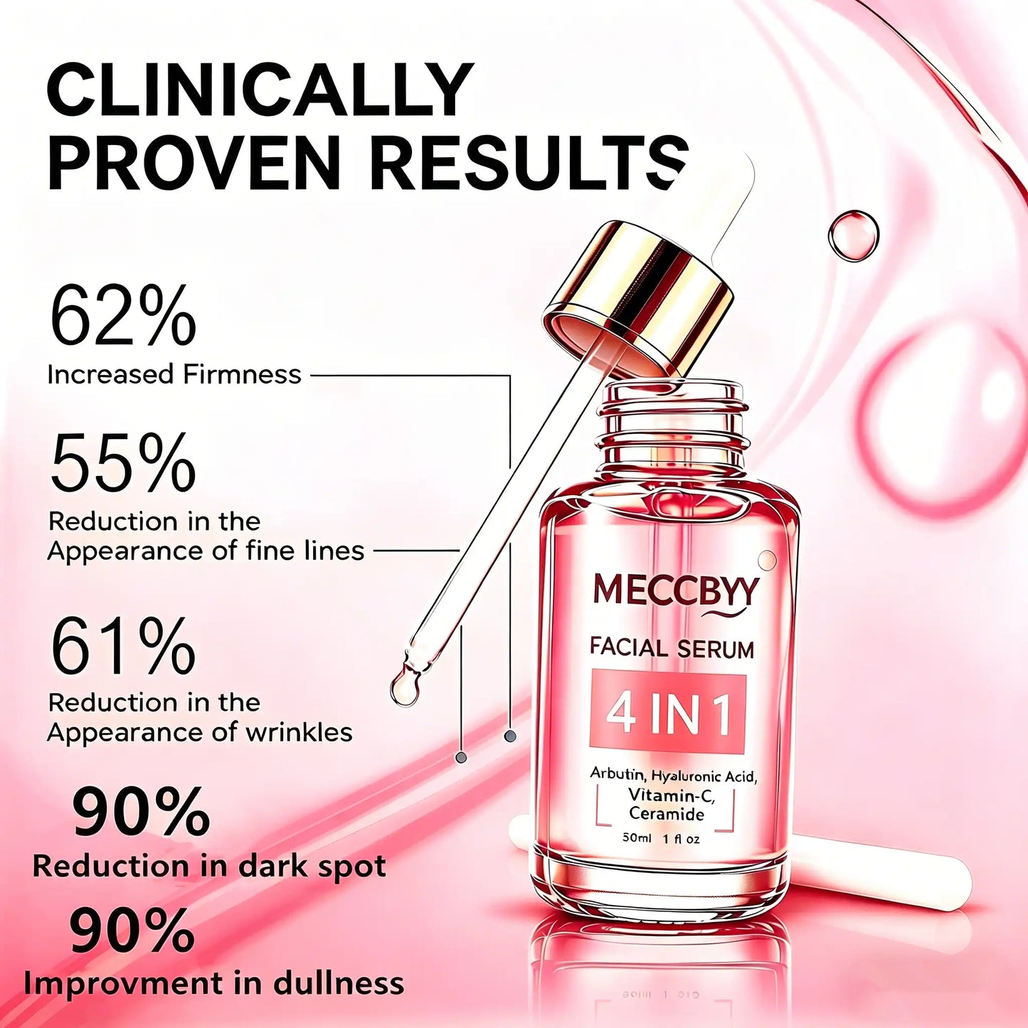 Brightening & Anti-Aging Face Serum with Vitamin C – Hydrating & Barrier Repair