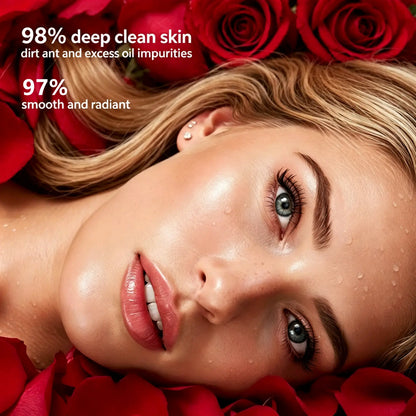 MECCBYY Rose Face Wash – Pore Cleanser&Deep Hydration